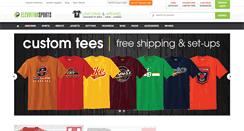 Desktop Screenshot of elevationsports.com